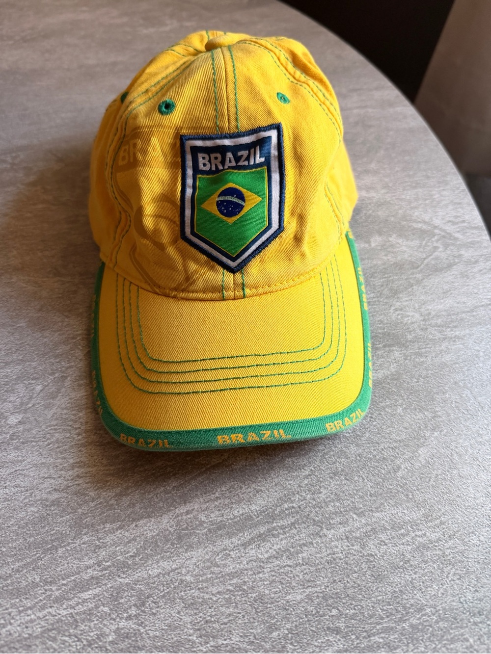 Rhinox Brazil Soccer Cap One Size World Cup / Brazilcore